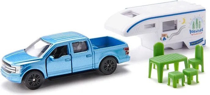 Siku - Играчка Пикап Ford F150 Camper 1693