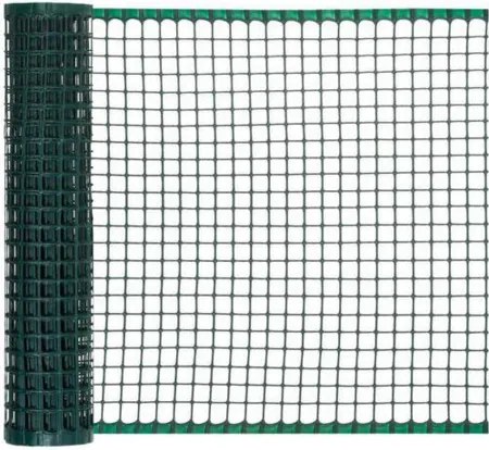 Nortene - Пластмасова ограда MaxiSquare 0.5 х 5 метра - зелен