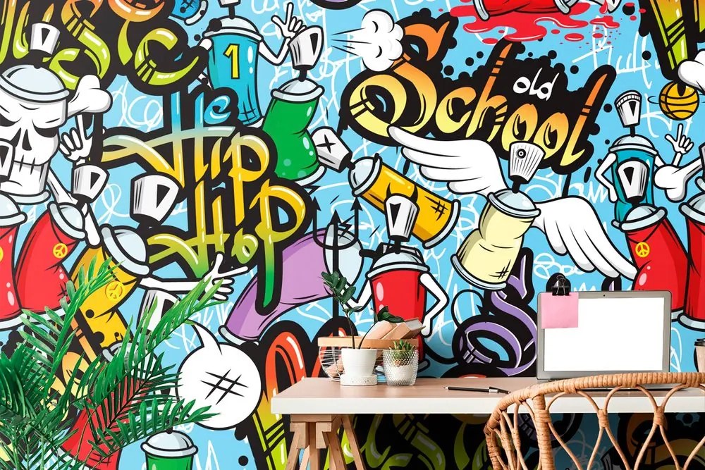Тапет – Весел street art