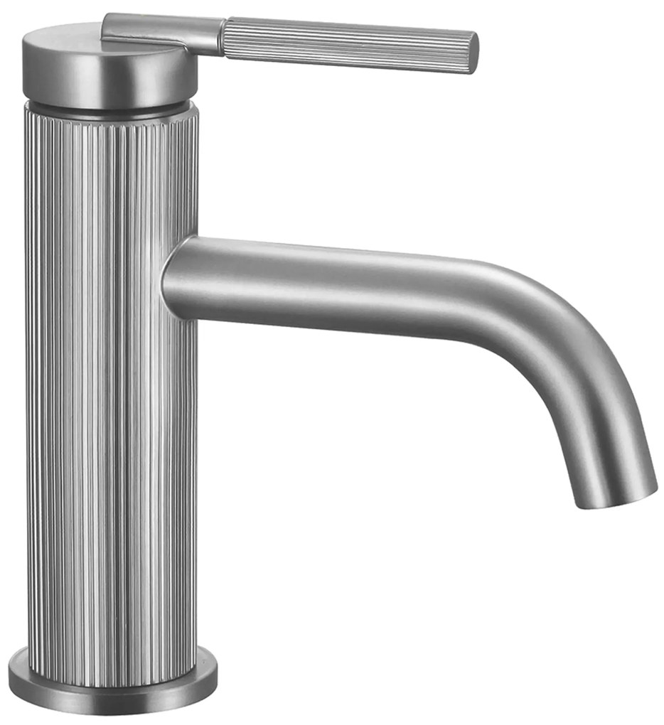 Смесител за мивка Rea Argon Brush Nickel Low