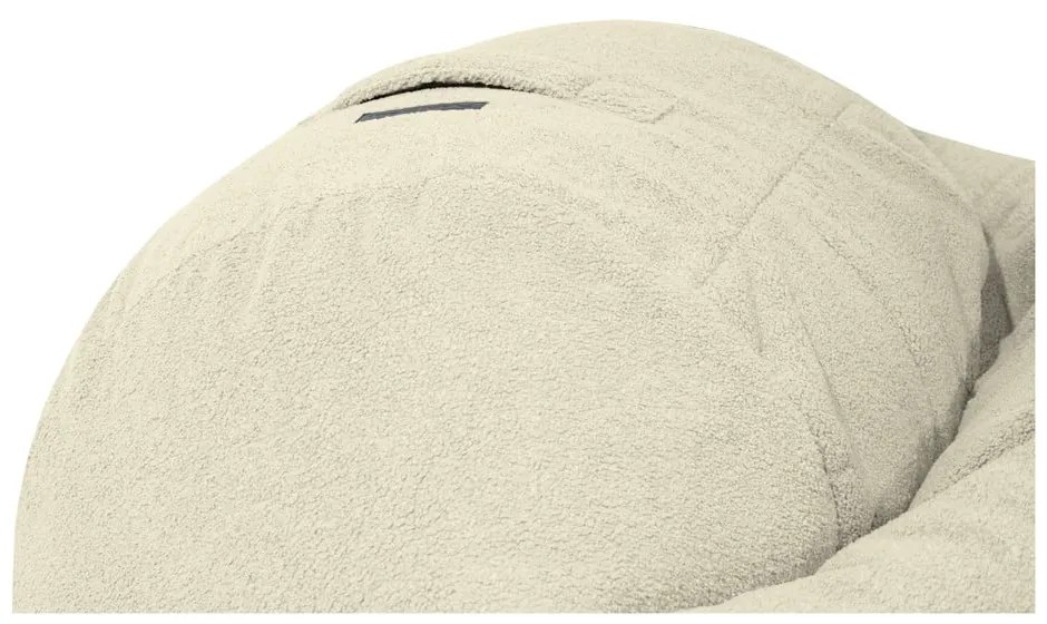 Кремав пуф от букле Roll 105 – SLOWDOWN
