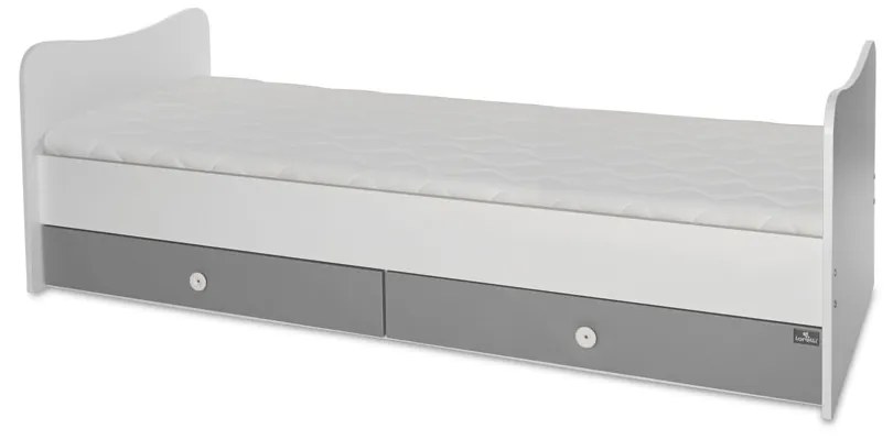 LORELLI Classic Трансформиращо се легло-люлка 190/72 см. MINI MAX БЯЛО/STONE GREY