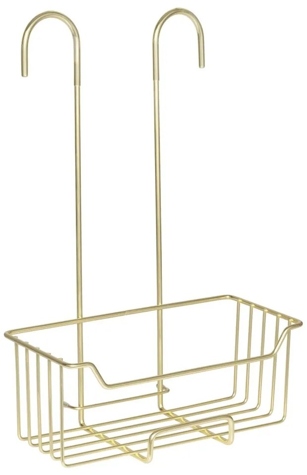 Висящ рафт за баня от неръждаема стомана златен Milo – Wenko