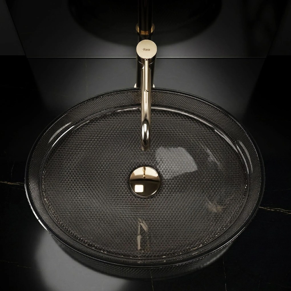 Умивалник за плот REA Mirella Black