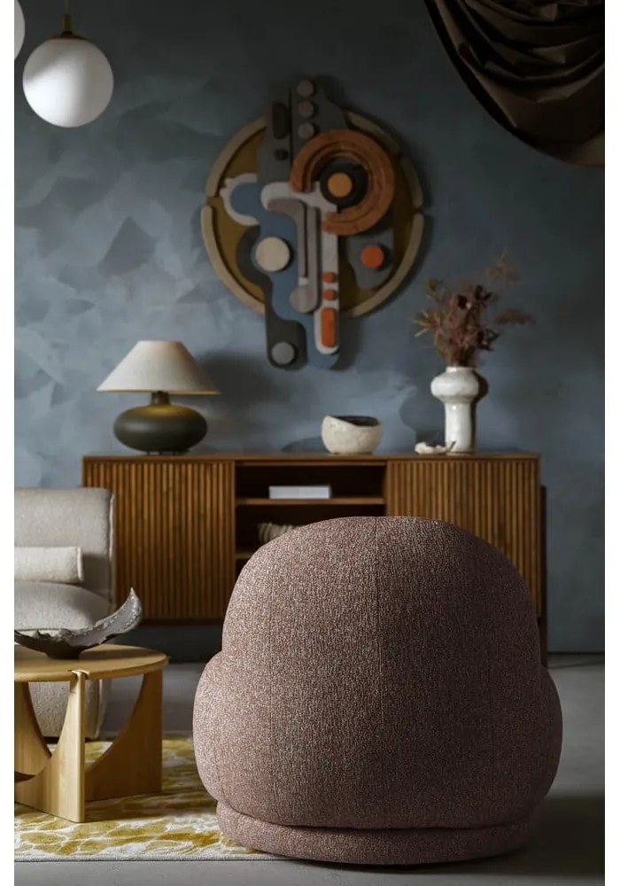 Червено кресло Ovo – Miuform