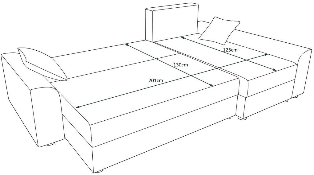 Ъглов диван Jason-Mauro-kokkino