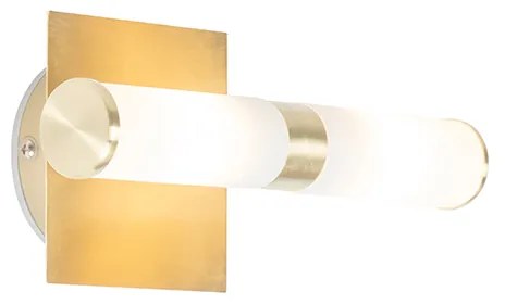 Модерна стенна лампа за баня златиста IP44 2-светлина - Bath