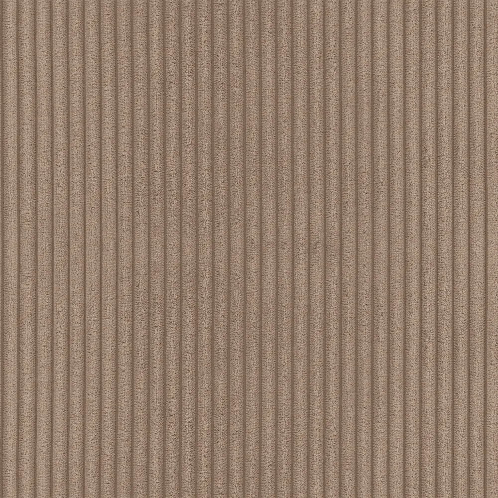 Бежов разтегателен ъглов диван с място за съхранение от рипсено кадифе (променлив) Luma – Ropez