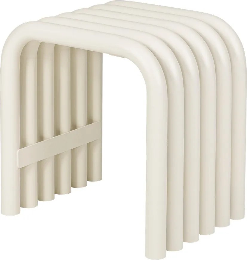 Бежов градински стол метален Nokk – noo.ma