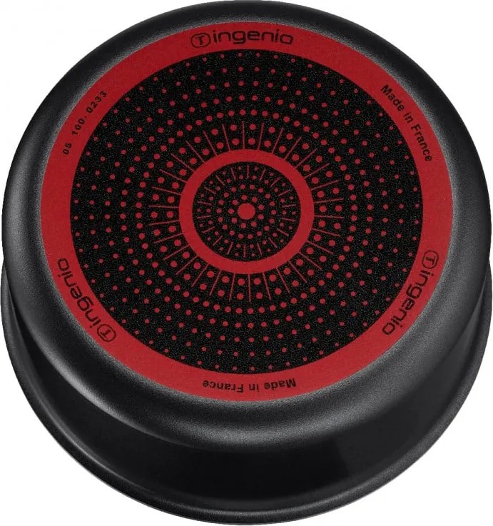 Комплект тигани Tefal Ingenio Easy Cook & Clean L1539053, 10 части, Подвижни дръжки, Незалепващо покритие, Thermo Signal, Черен