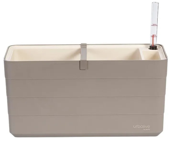 Пластмасова самополиваща се саксия за цветя 39,5 cm Berberis – Plastia