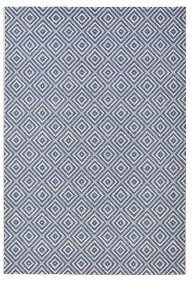 Син килим за открито , 140 x 200 cm Karo - NORTHRUGS