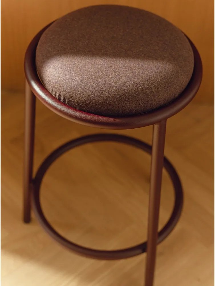 Бордо метален бар стол (височина на седалката 68 cm) Hogo – noo.ma