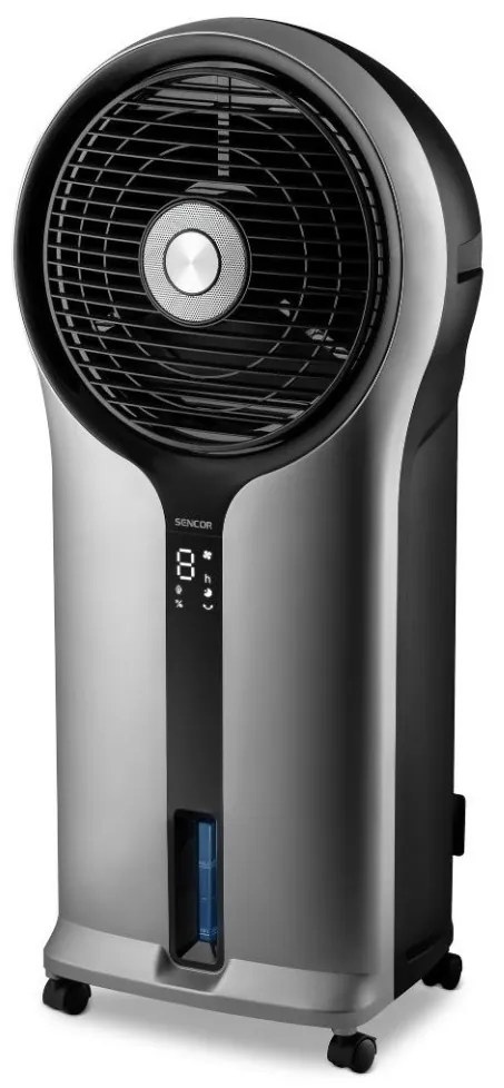 Sencor - Mobile air cooler 110W/230V сребрист/черен + дистанционно управление