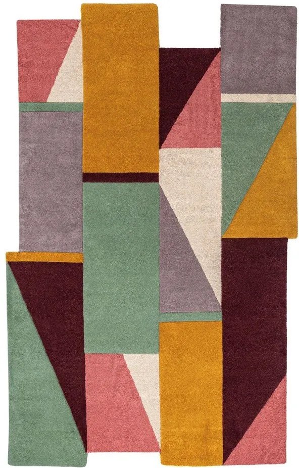 Ръчно изработен вълнен килим 150x240 cm Shuffle Shaped – Flair Rugs