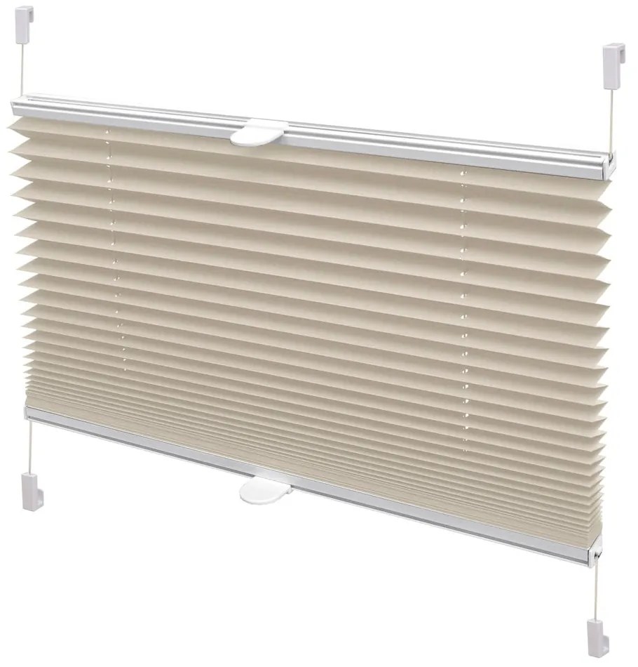 Бежова ролетна щора 72,5x150 cm Plisé Verona – Gardinia