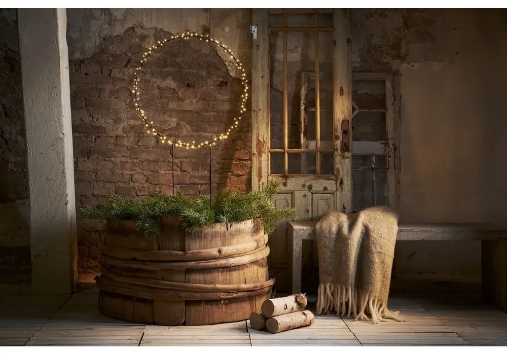 Осветен декоративен кръг с LED, височина 120 cm Barlumi - Star Trading