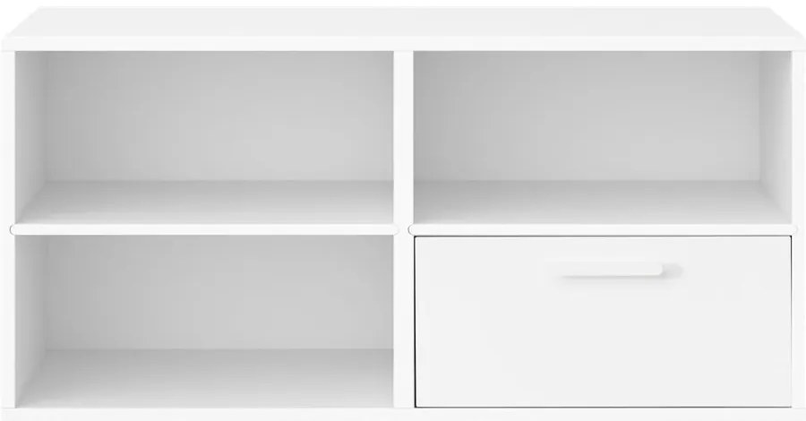 Бял нисък скрин с чекмеджета 90x43 cm Keep by Hammel - Hammel Furniture