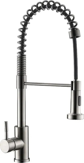 Mexen Clara кухненски смесител, инокс - 670501-99