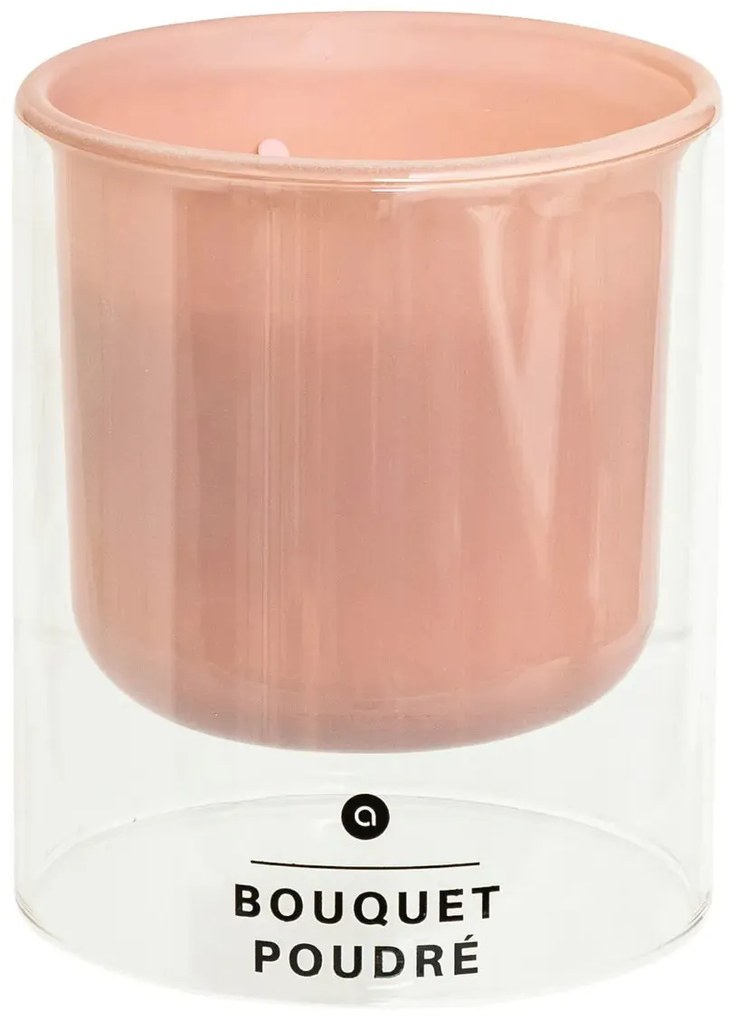 Ароматна свещ atmosphera Ilan, Стъкло, 220 g - Red