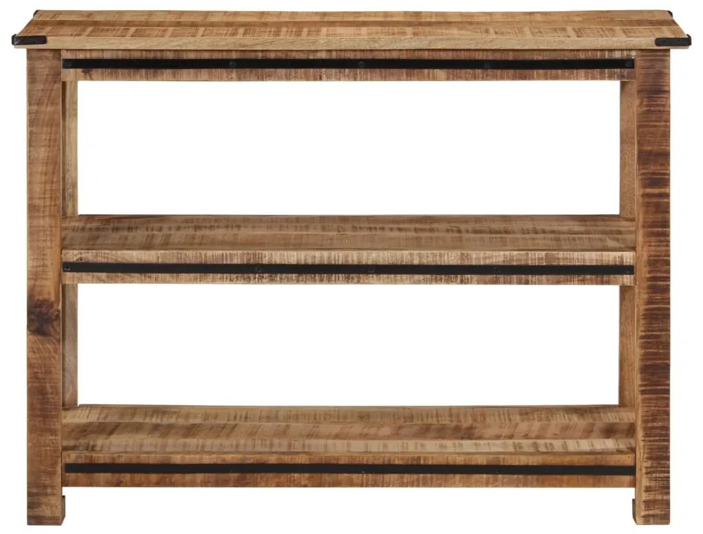 374055 vidaXL Конзолна маса, 100x35x75 см, мангово дърво масив