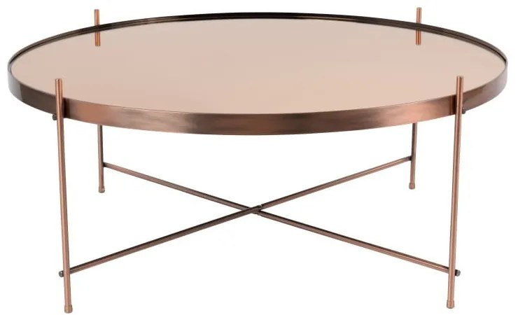 Масичка за кафе в меден цвят Cupid XXL - Zuiver