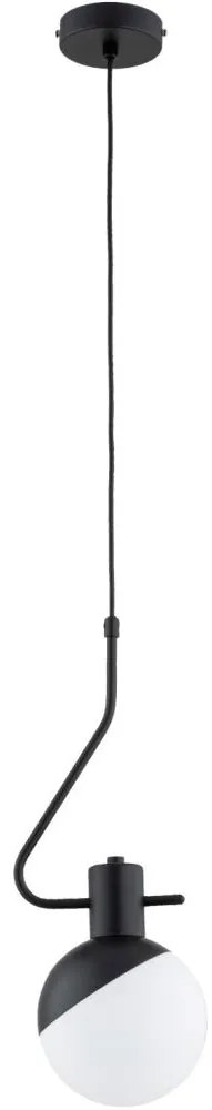 Пендел ENIGMA 1xE14/10W/230V черен/бял