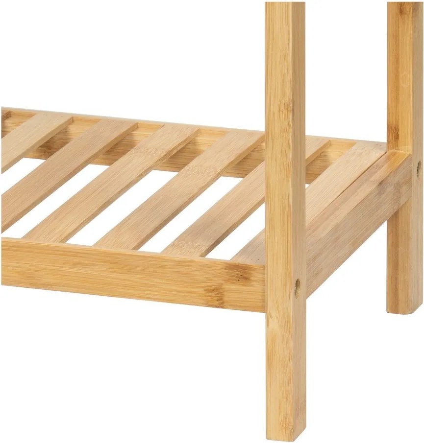 Бамбуков рафт за баня в естествен цвят 69x60 cm Skaren – Bonami Essentials