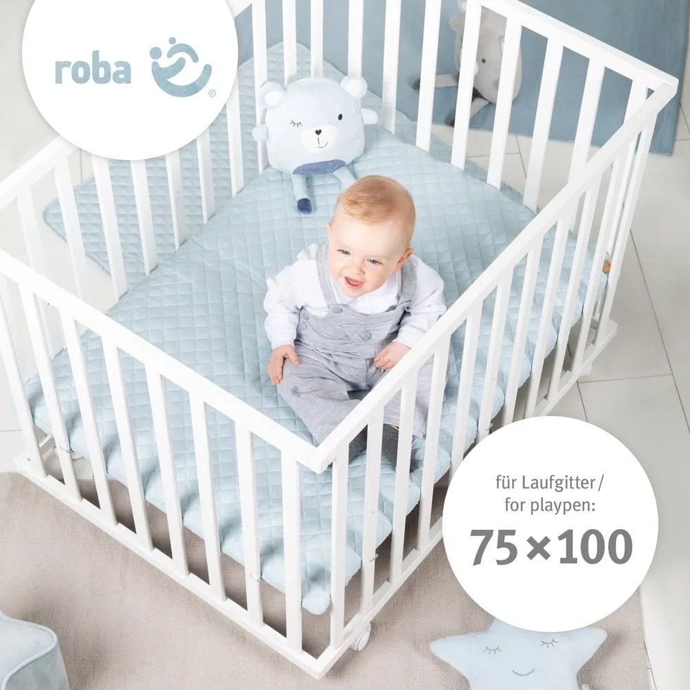 С пяна детски матрак със сменяем калъф 95x70 cm Safe Asleep® – Roba