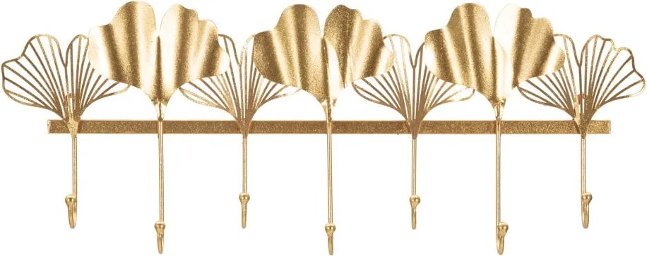 Закачалка за стена в златисто Leaves Leaf - Mauro Ferretti