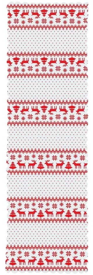 Комплект от 4 коледни калъфки за възглавници и покривка за маса Nordic Knit - Minimalist Cushion Covers