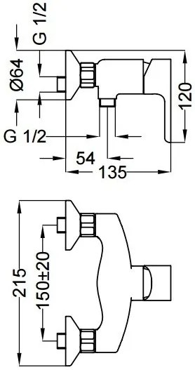 Кран за душ TEOREMA GOOD LIFE