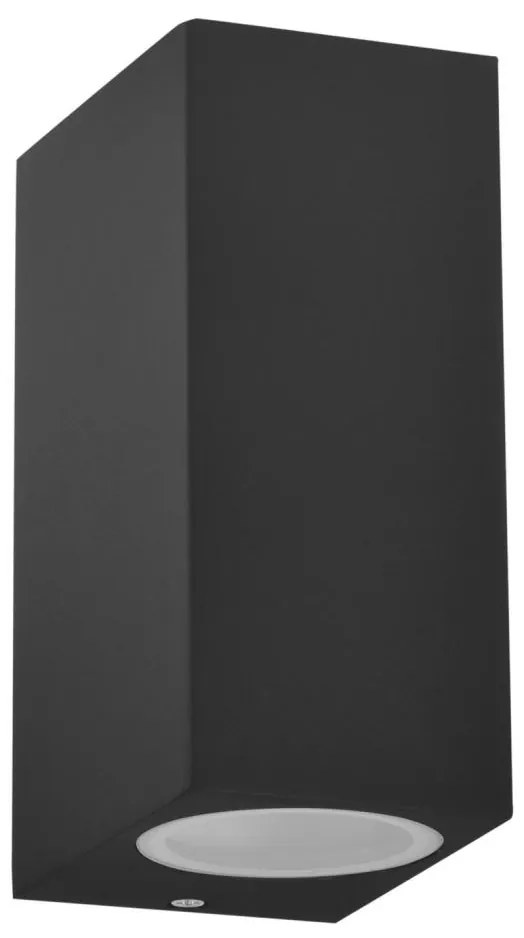Външно стенна лампа BOSTON 2xGU10/10W/230V антрацит