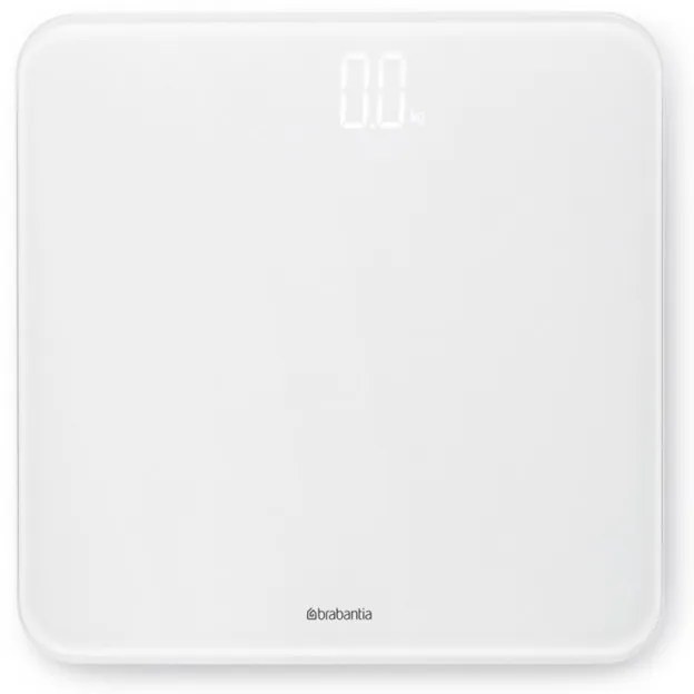 Електронен кантар Brabantia ReNew 1003496, До 180 кг, LCD дисплей, Противоплъзгаща основа, Бял
