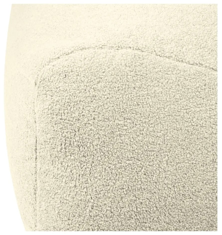 Светлосив пуф от букле Lounge 100 – SLOWDOWN