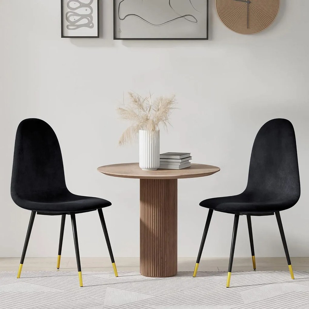 Стол Nightfall-Черен (4) парчета