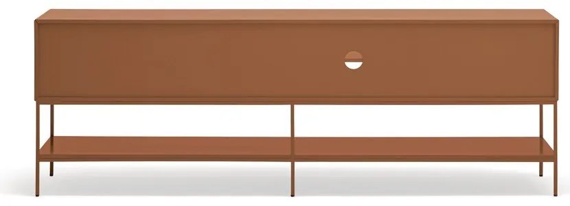 Маса за телевизор в тухлен цвят 220x74x45 cm Platt – Teulat