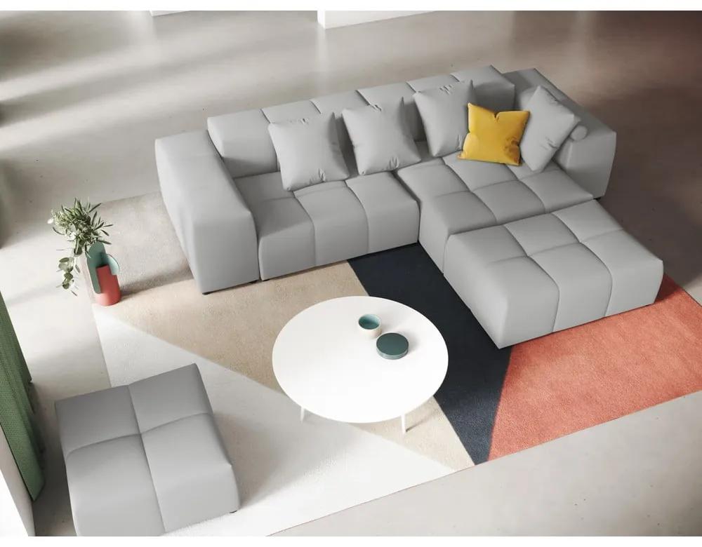 Сив ъглов диван (променлива) Rome - Cosmopolitan Design