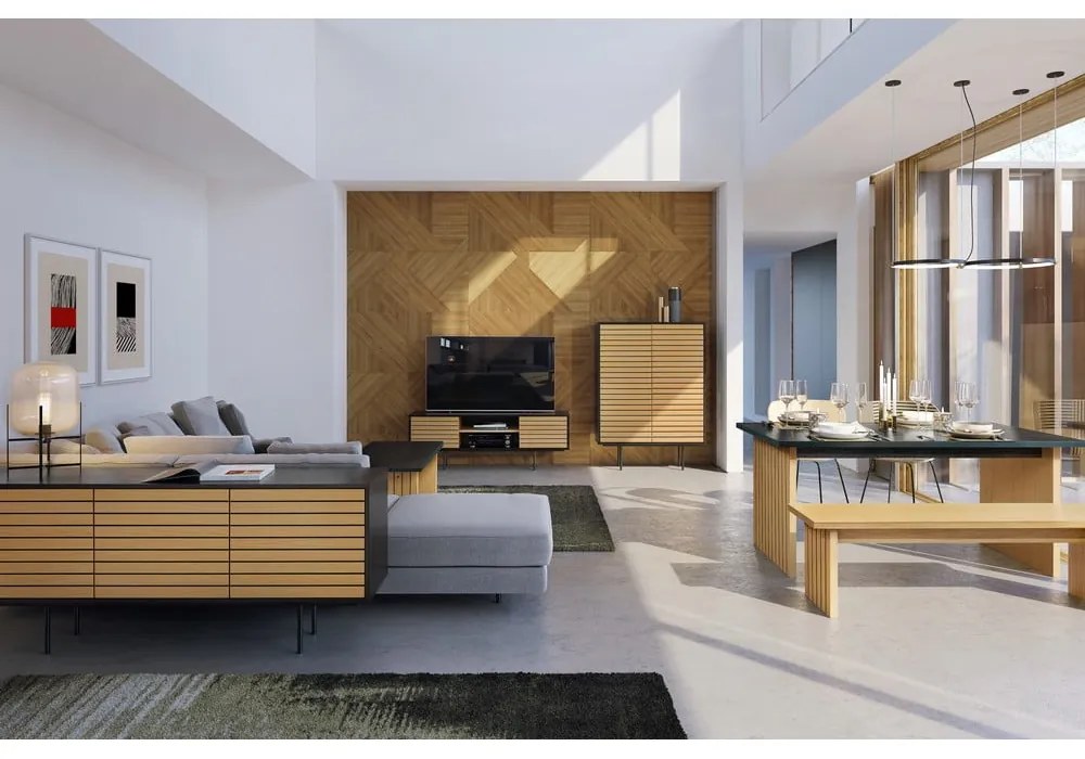 Масичка за телевизор Stripe - Woodman