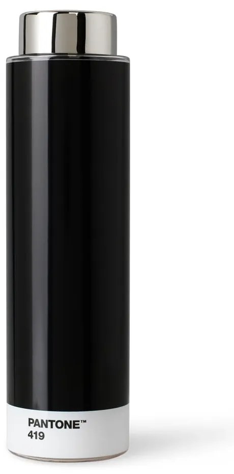 Черна бутилка за пътуване тританова бутилка 500 ml Black 419 – Pantone
