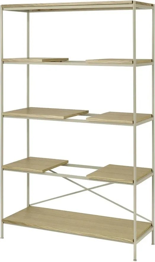 Стелаж от декор от дъб в естествен цвят 105x170x40 cm Sukoya – Blomus