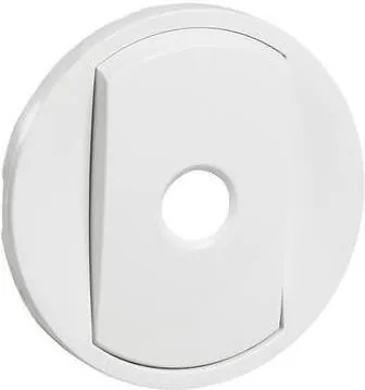 Legrand Лицев панел за енергоспесятващ ключ цвят бял Celiane  - 068012