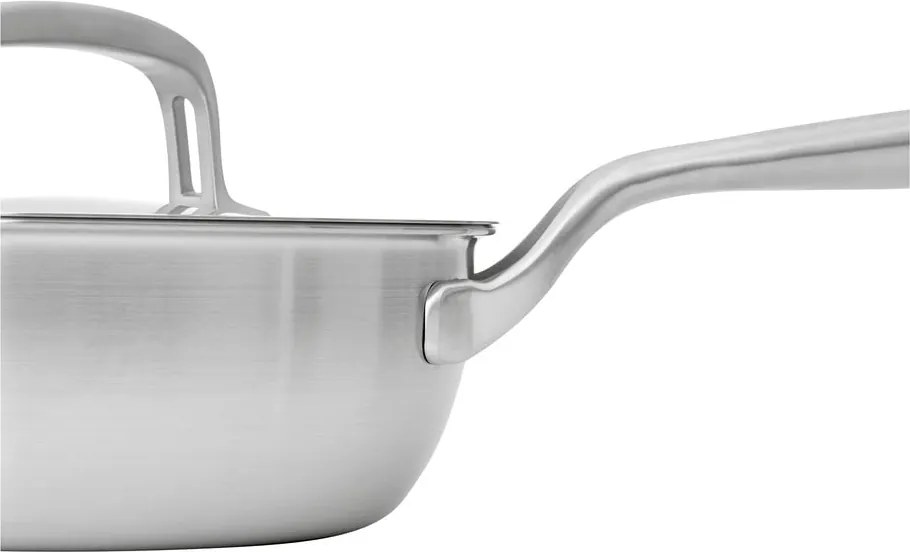 Касерола от неръждаема стомана с капак подходящо за индукционен котлон 1,5 l Lucca 3.0 – FABINI