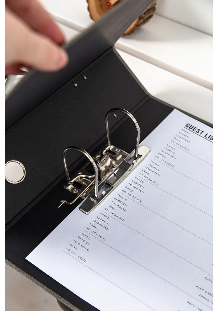 Картонен органайзер за докумнети Archie – Bigso Box of Sweden