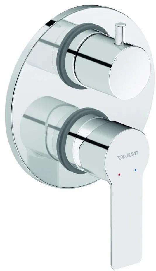 Duravit DC5210008010 - Душ смесител за вграден монтаж D-CODE, лъскав хром