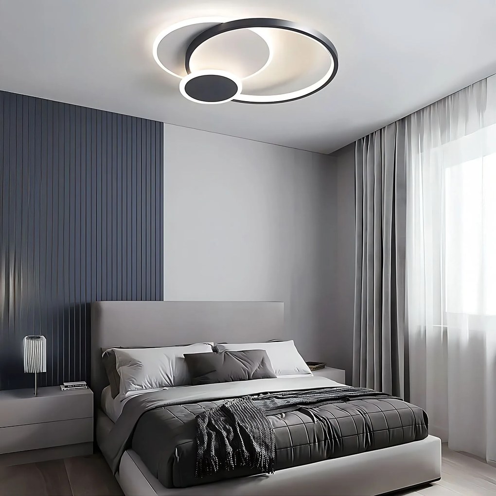 Плафон APP1709-C Black LED