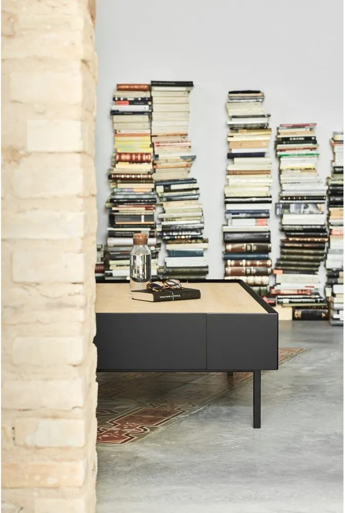 Черна масичка за кафе Arista - Teulat