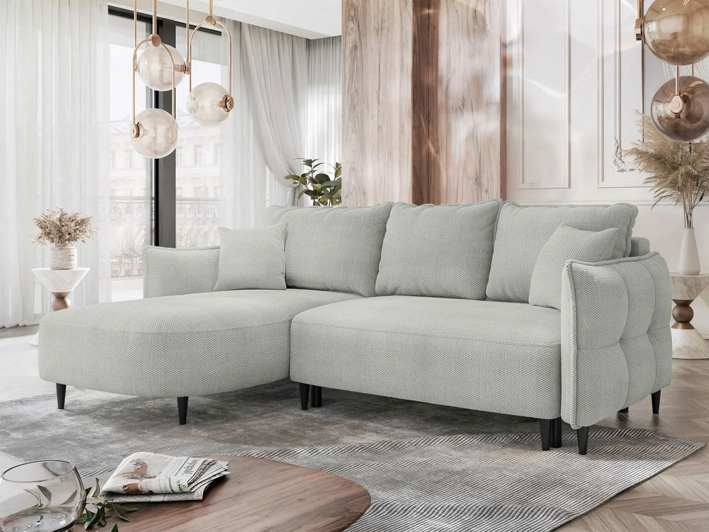 Ъглов диван Sycylia-Gkri Anoixto-Left