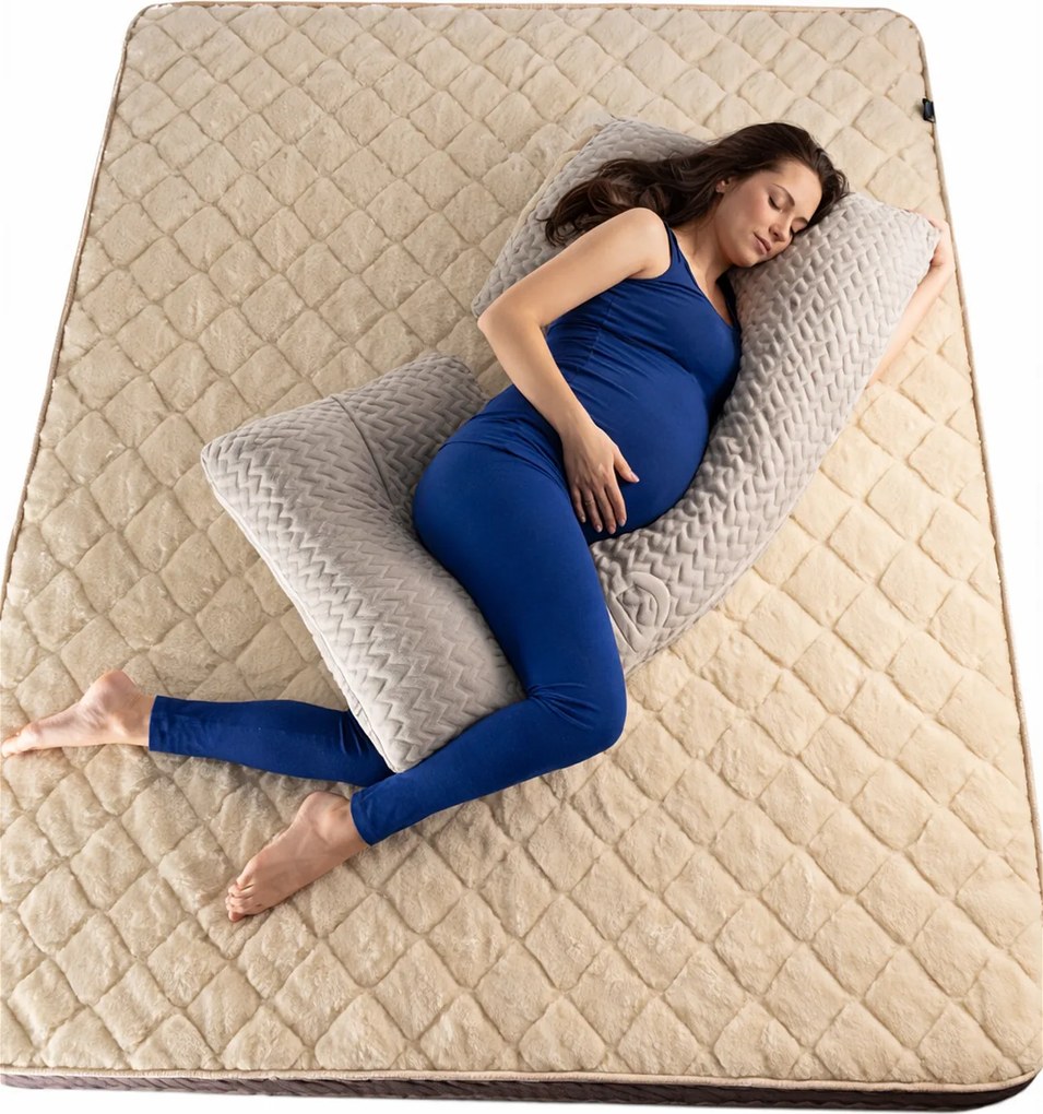 Възглавница за бременни с коноп Medico Hemp&Cotton