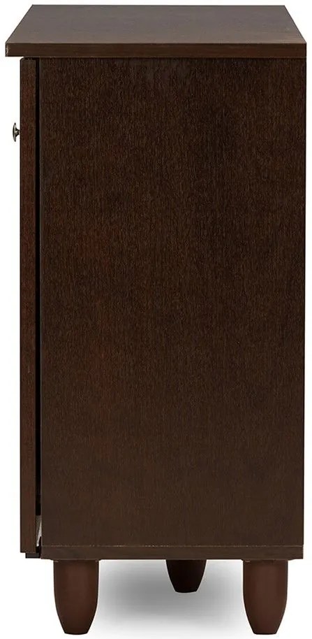 Шкаф за обувки Warren 3D-Венге